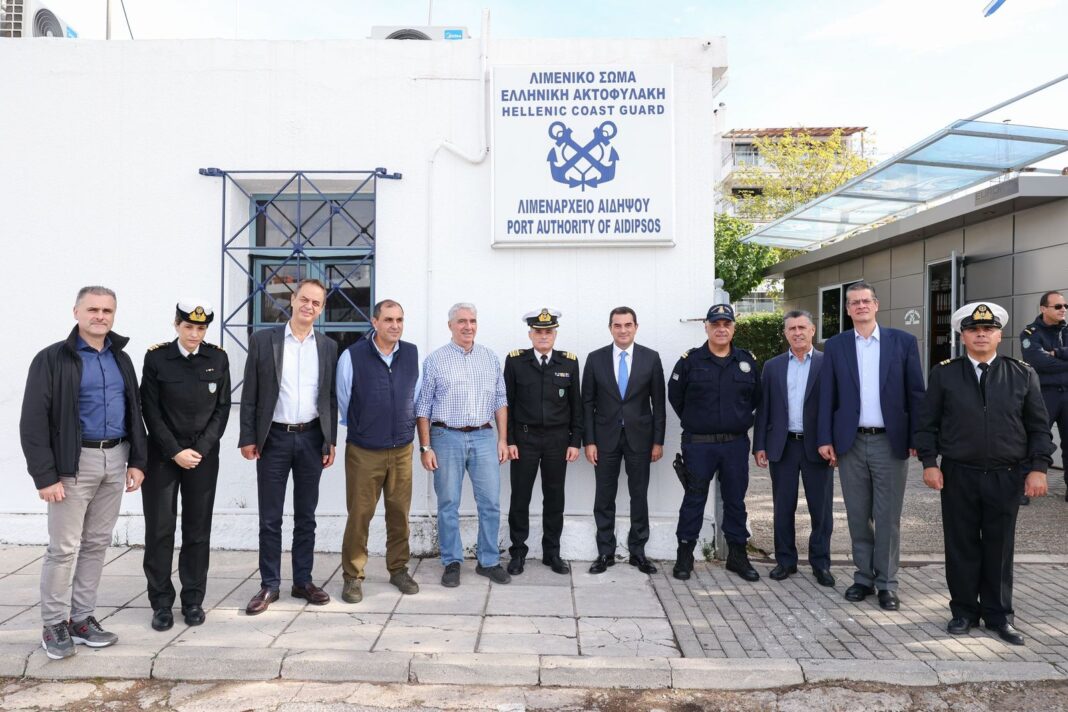 Επίσκεψη του Γραμματέα της Πολιτικής Επιτροπής της Νέας Δημοκρατίας Κώστα Σκρέκα στη Βόρεια Εύβοια